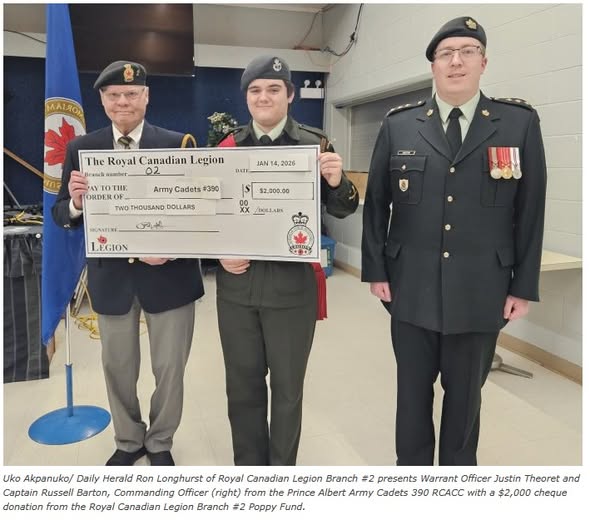 Legion Supports Cadets 2026